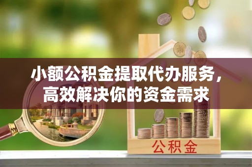 双柏小额公积金提取代办服务，高效解决你的资金需求