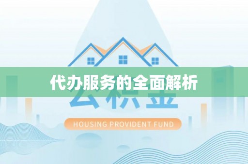 双柏代办服务的全面解析