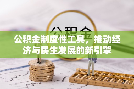 双柏公积金制度性工具，推动经济与民生发展的新引擎