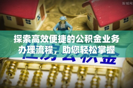 双柏探索高效便捷的公积金业务办理流程，助您轻松掌握