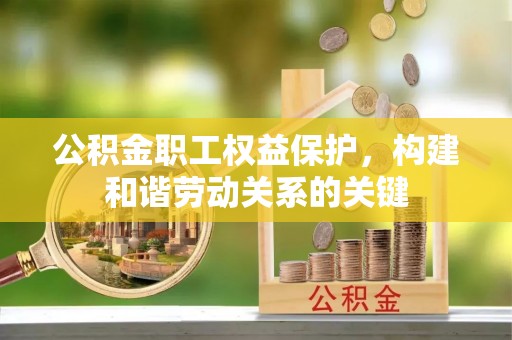 双柏公积金职工权益保护，构建和谐劳动关系的关键