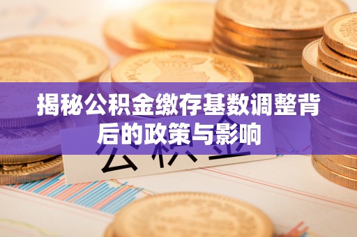 双柏揭秘公积金缴存基数调整背后的政策与影响