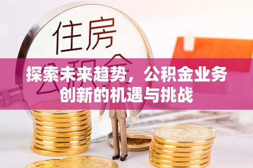 双柏探索未来趋势，公积金业务创新的机遇与挑战