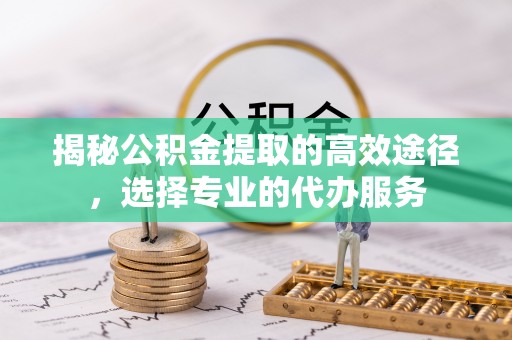 双柏揭秘公积金提取的高效途径，选择专业的代办服务