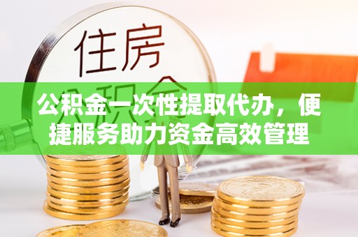 双柏公积金一次性提取代办，便捷服务助力资金高效管理