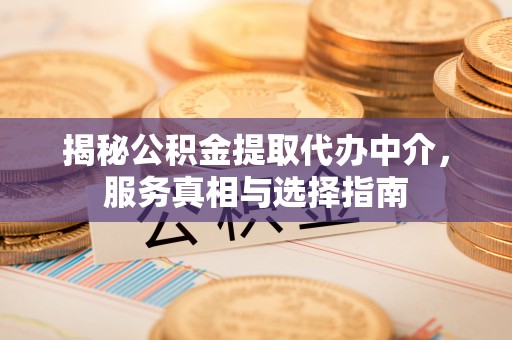 双柏揭秘公积金提取代办中介，服务真相与选择指南