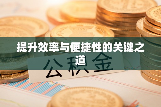 双柏提升效率与便捷性的关键之道