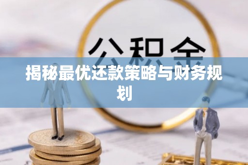 双柏揭秘最优还款策略与财务规划