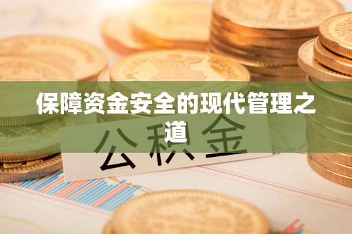 双柏保障资金安全的现代管理之道