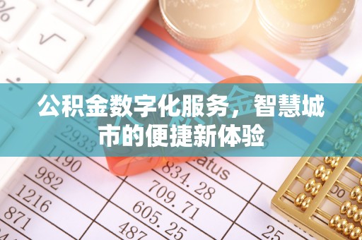 双柏公积金数字化服务，智慧城市的便捷新体验