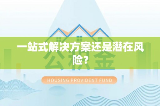 双柏一站式解决方案还是潜在风险？